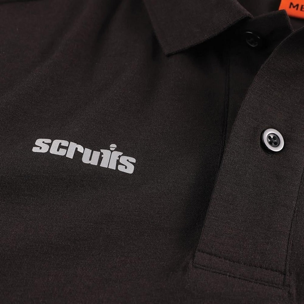 Black - Lifestyle - Scruffs Womens-Ladies Tech Polo Shirt