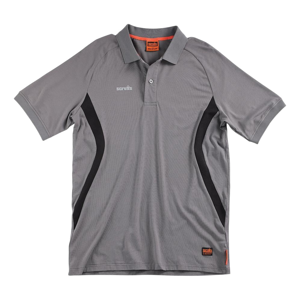 Graphite - Front - Scruffs Womens-Ladies Tech Polo Shirt