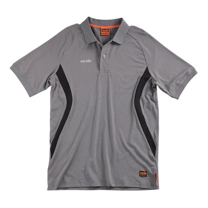 Graphite - Front - Scruffs Womens-Ladies Tech Polo Shirt