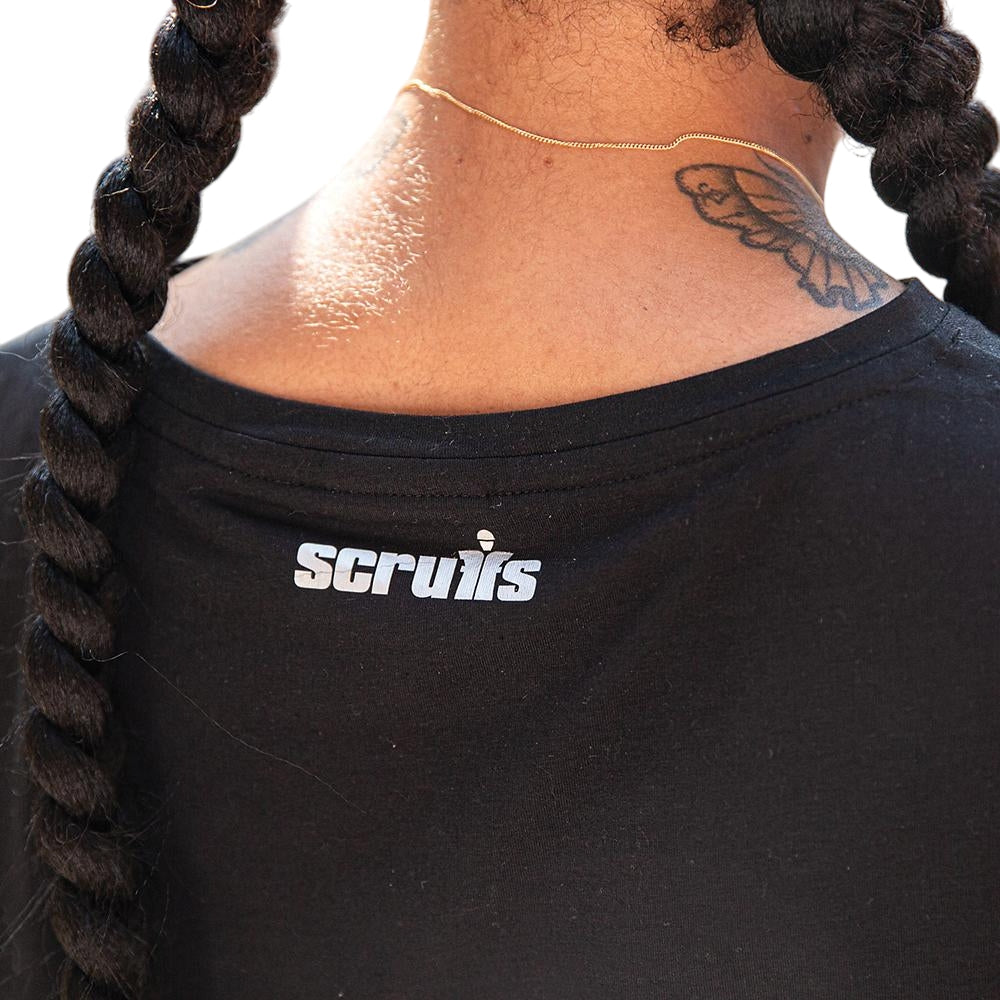 Black - Lifestyle - Scruffs Womens-Ladies Trade T-Shirt