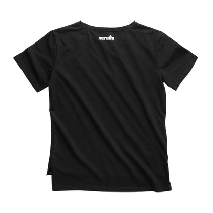 Black - Back - Scruffs Womens-Ladies Trade T-Shirt