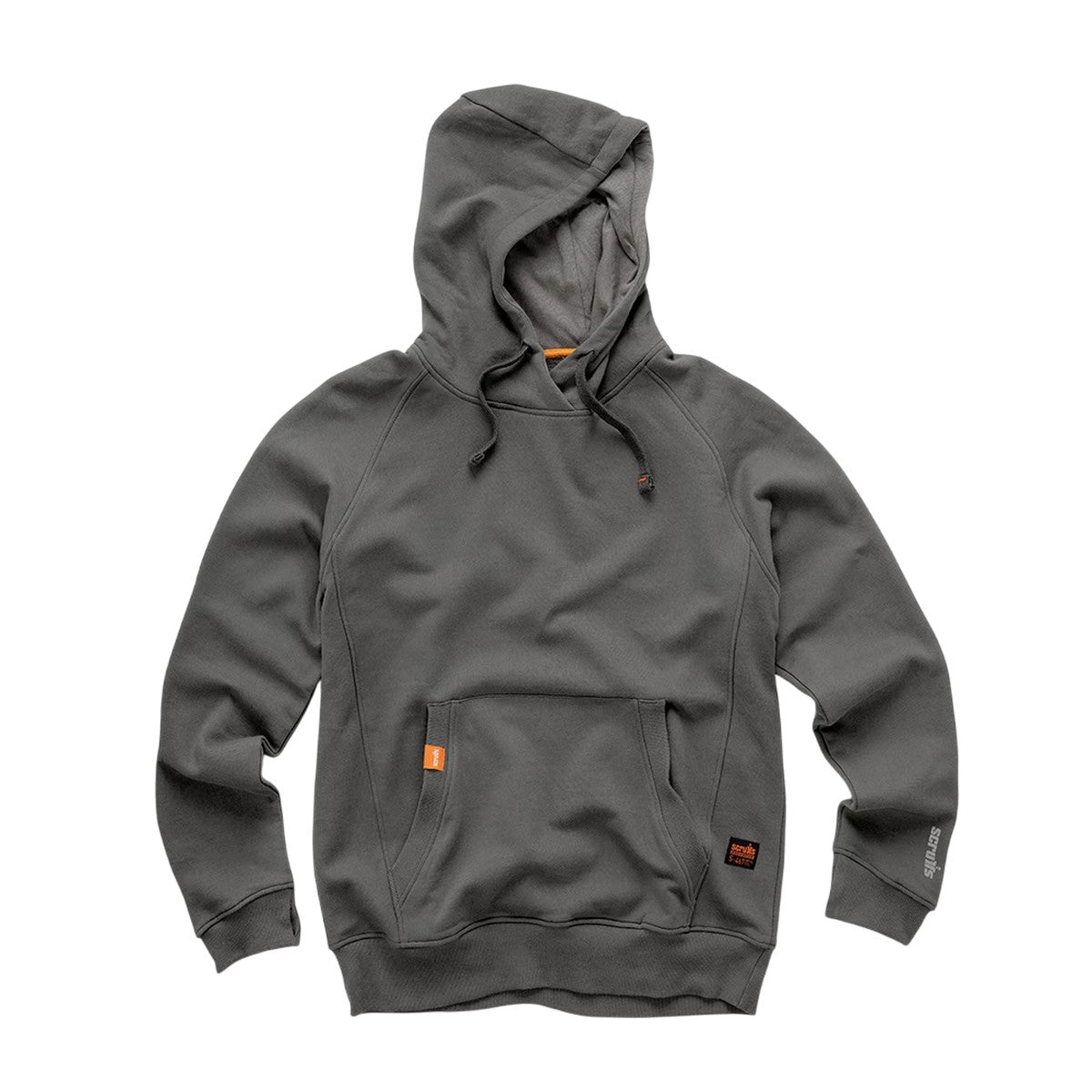 Graphite - Front - Scruffs Mens Eco-Worker Hoodie