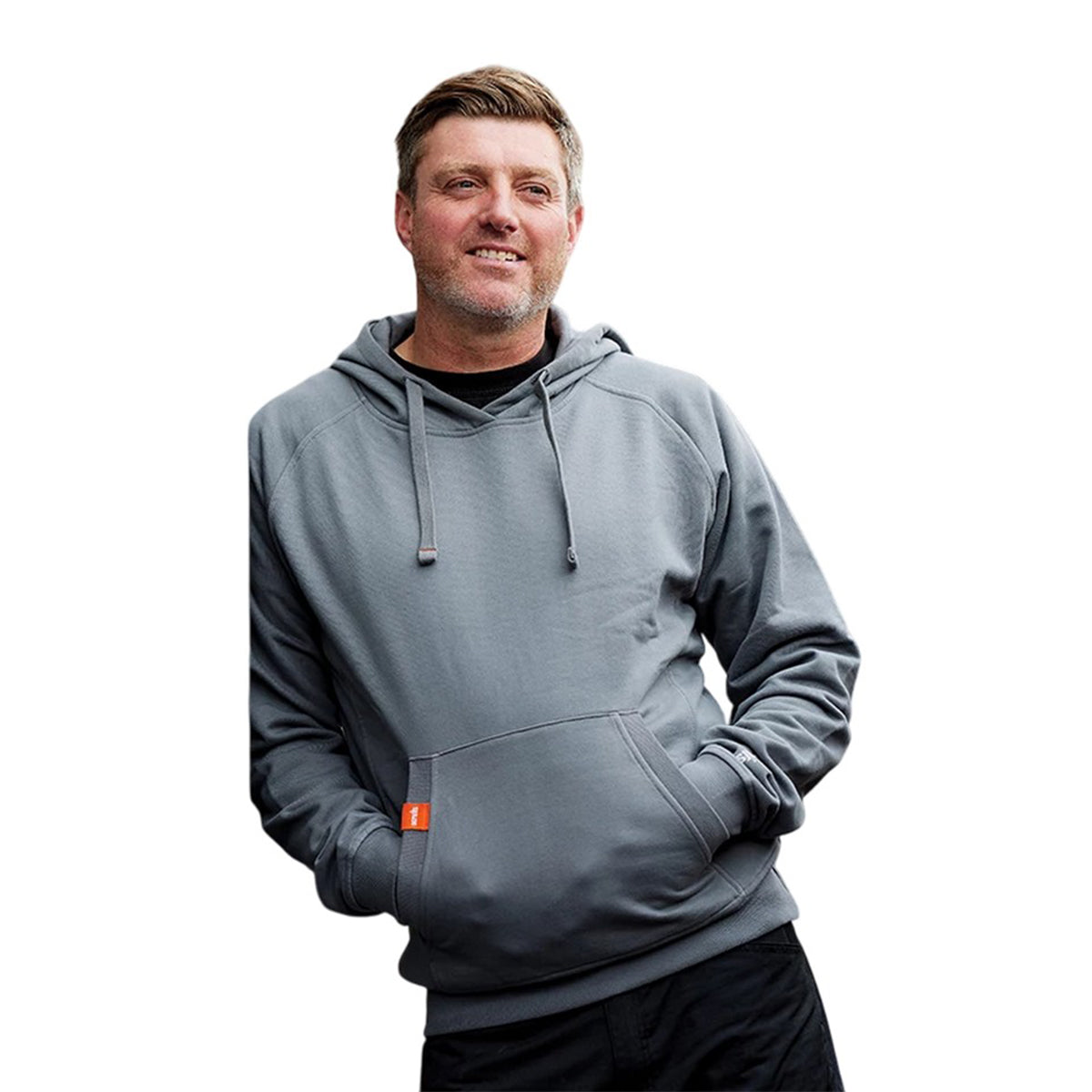 Graphite - Side - Scruffs Mens Eco-Worker Hoodie