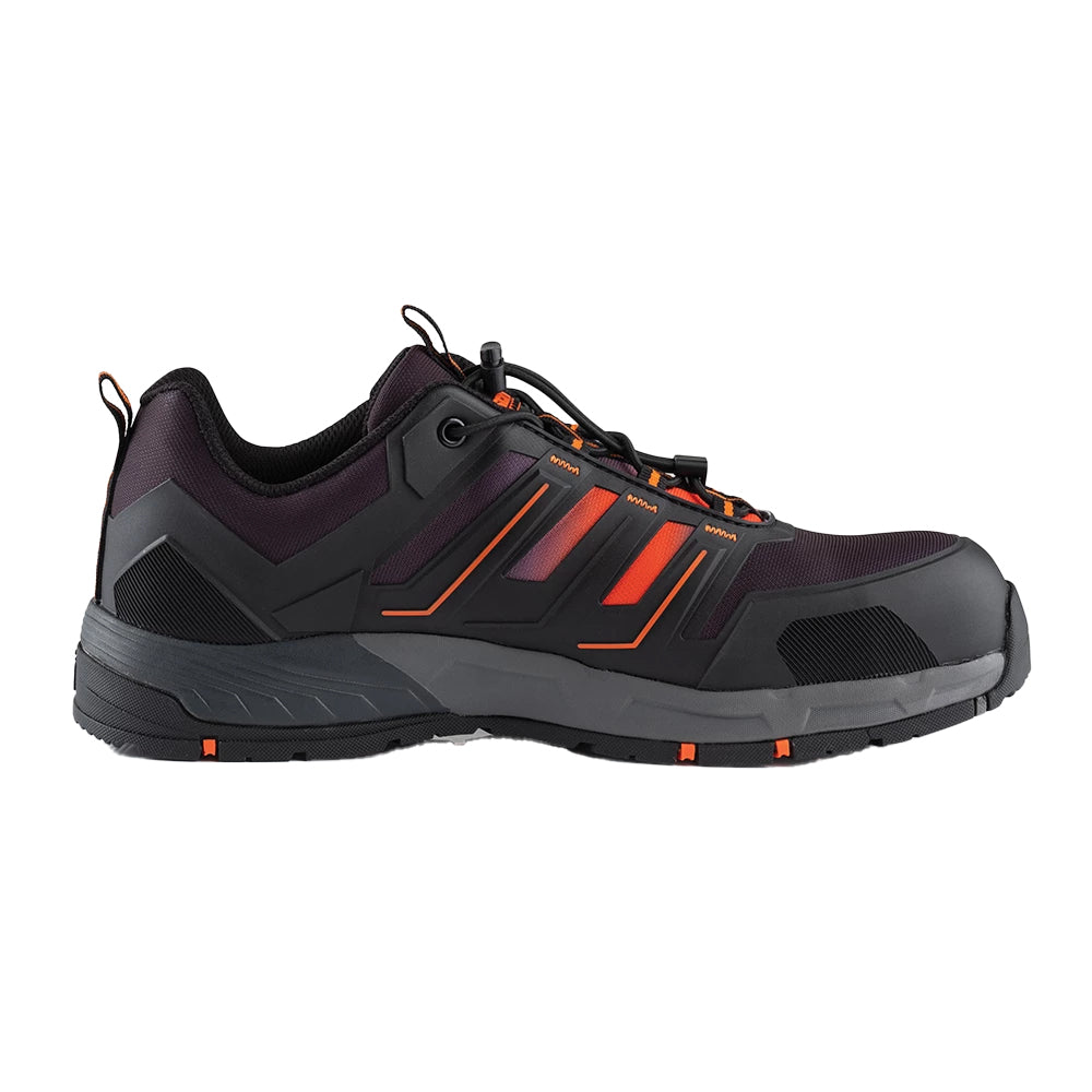 Black-Orange - Lifestyle - Scruffs Mens Safety Trainers