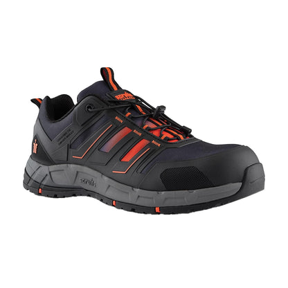 Black-Orange - Front - Scruffs Mens Safety Trainers