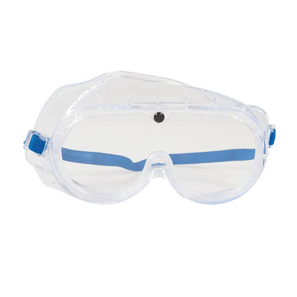 Clear - Back - Silverline Unisex Adult Direct Safety Goggles