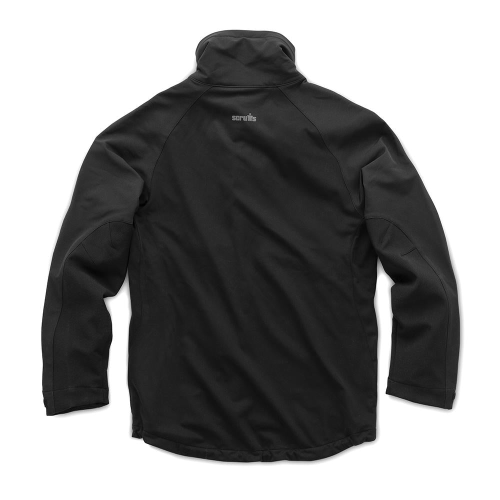 Black - Back - Scruffs Mens Trade Flex Jacket