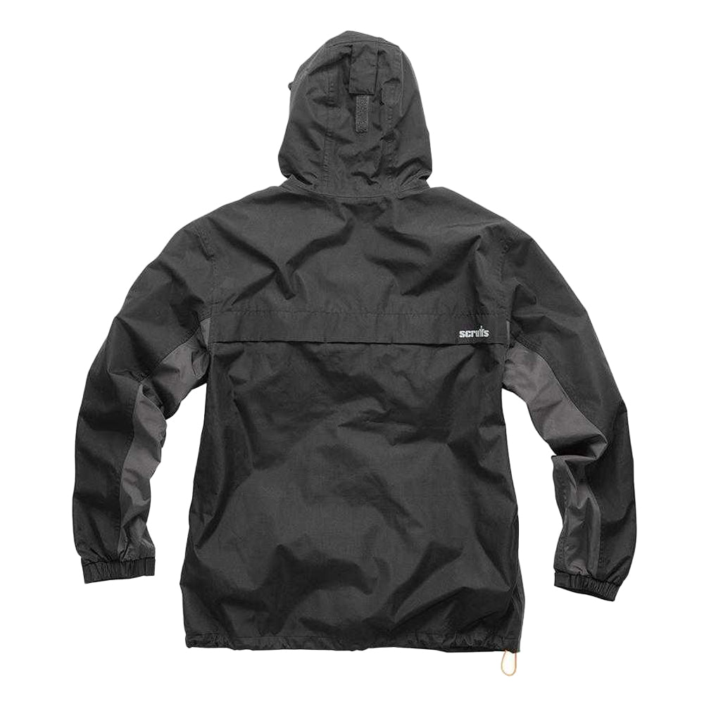 Black-Graphite - Back - Scruffs Mens Work Jacket