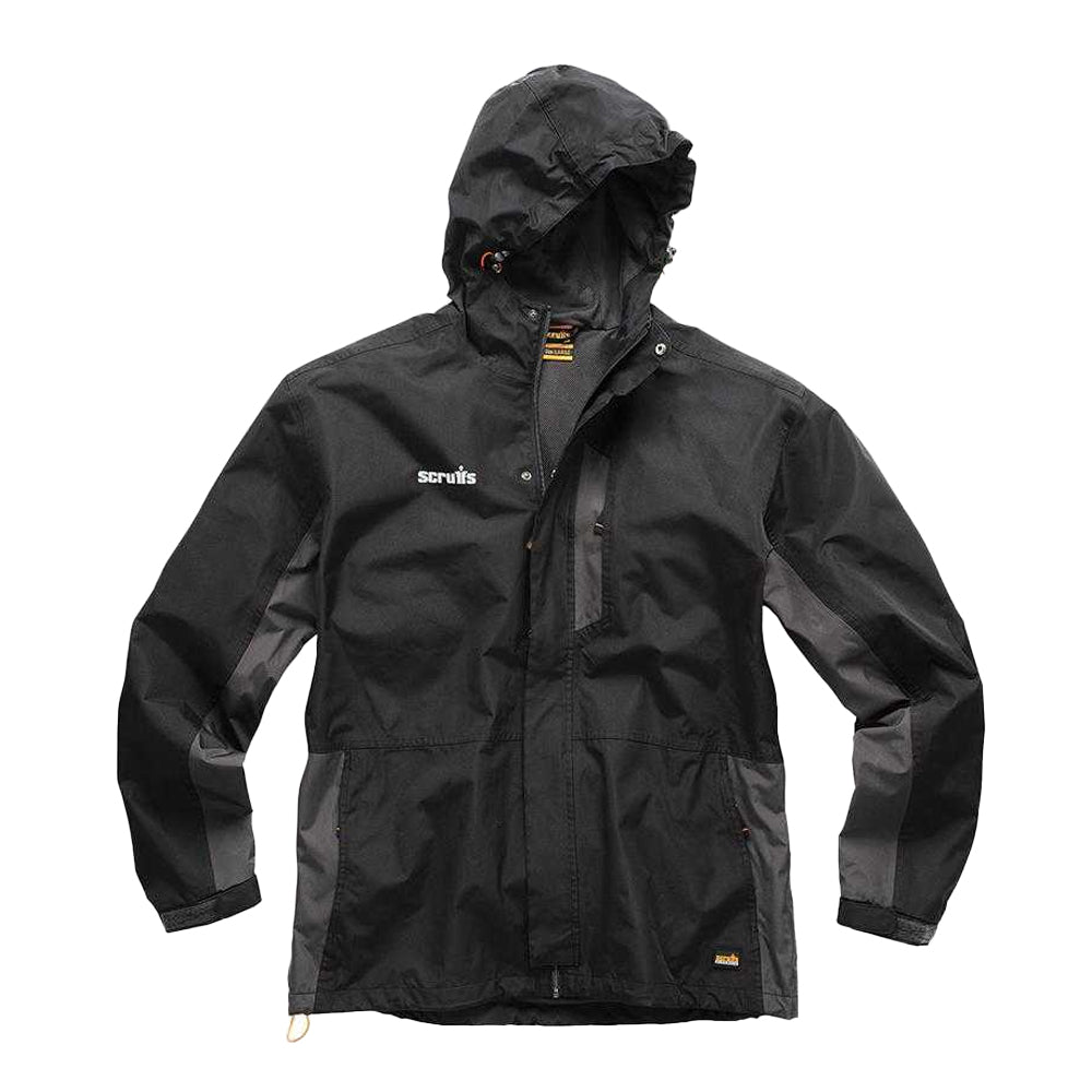Black-Graphite - Front - Scruffs Mens Work Jacket
