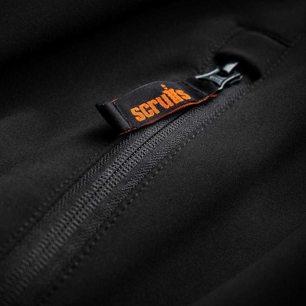 Black - Lifestyle - Scruffs Mens Softshell Jacket
