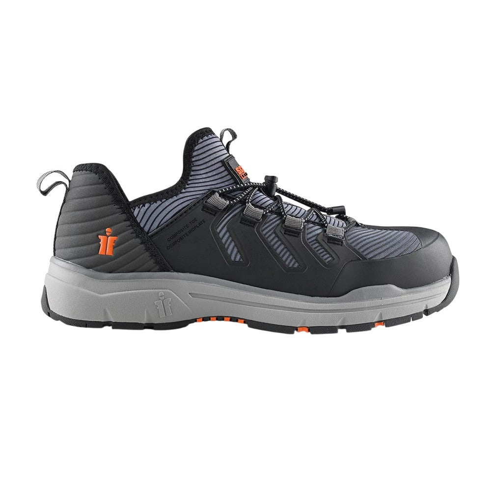 Black - Lifestyle - Scruffs Womens-Ladies Argon Safety Trainers