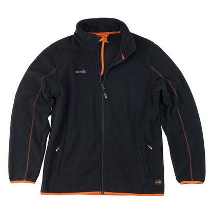Black - Lifestyle - Scruffs Mens Harbour Microfleece Jacket
