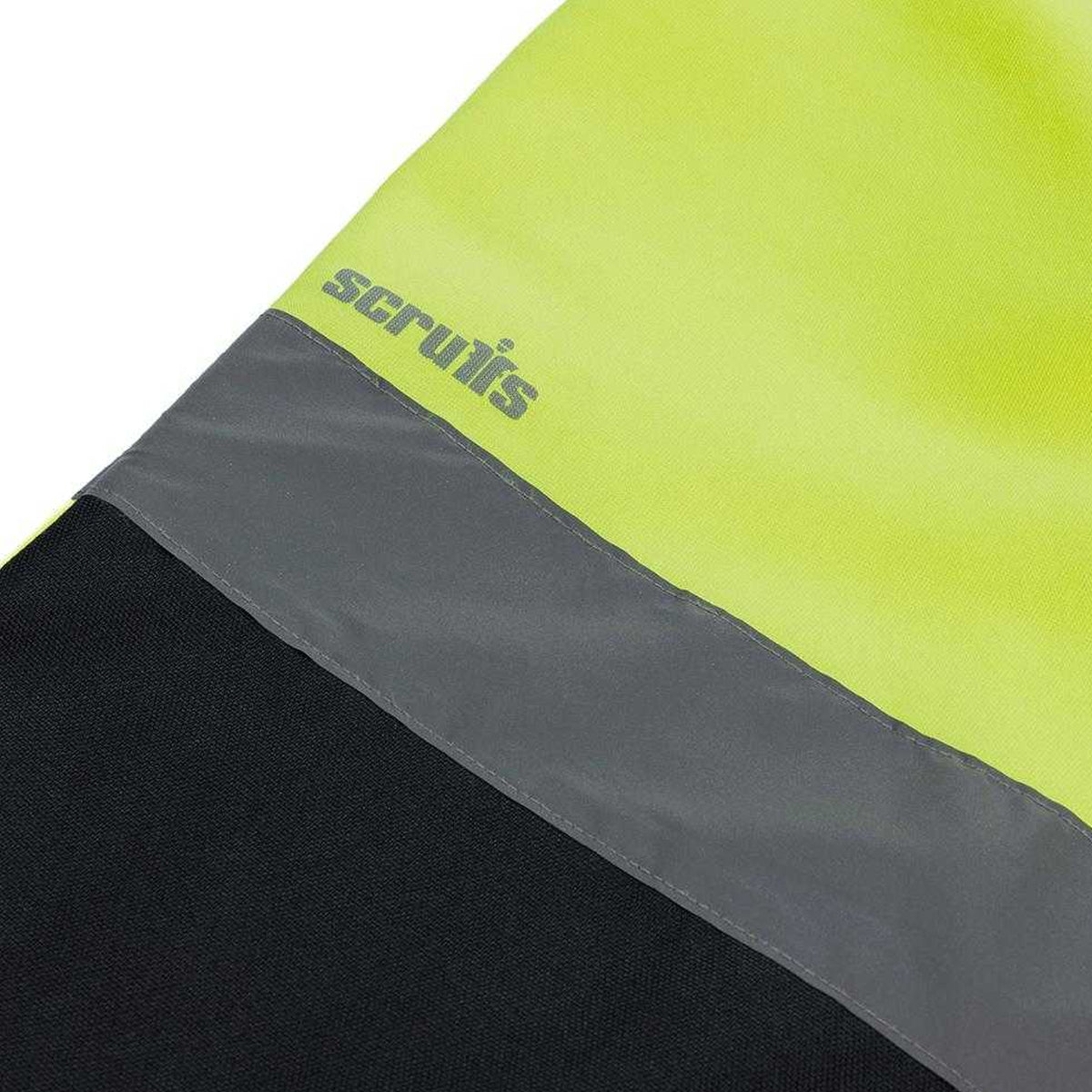 Yellow - Side - Scruffs Unisex Adult Hi-Vis Trousers