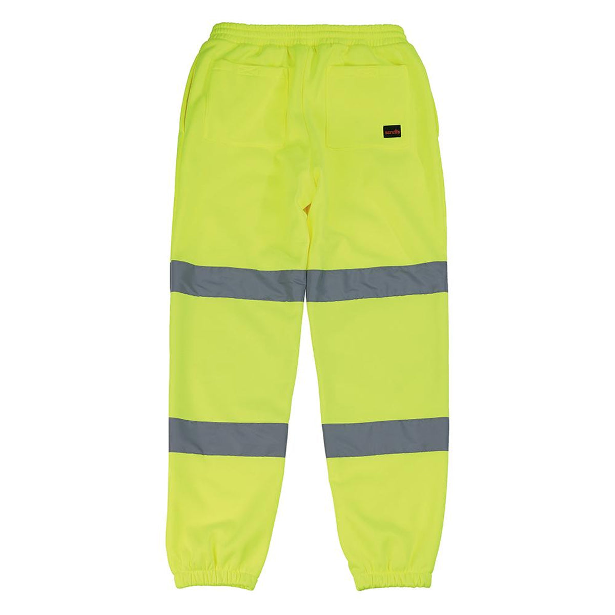 Yellow - Back - Scruffs Unisex Adult Hi-Vis Trousers