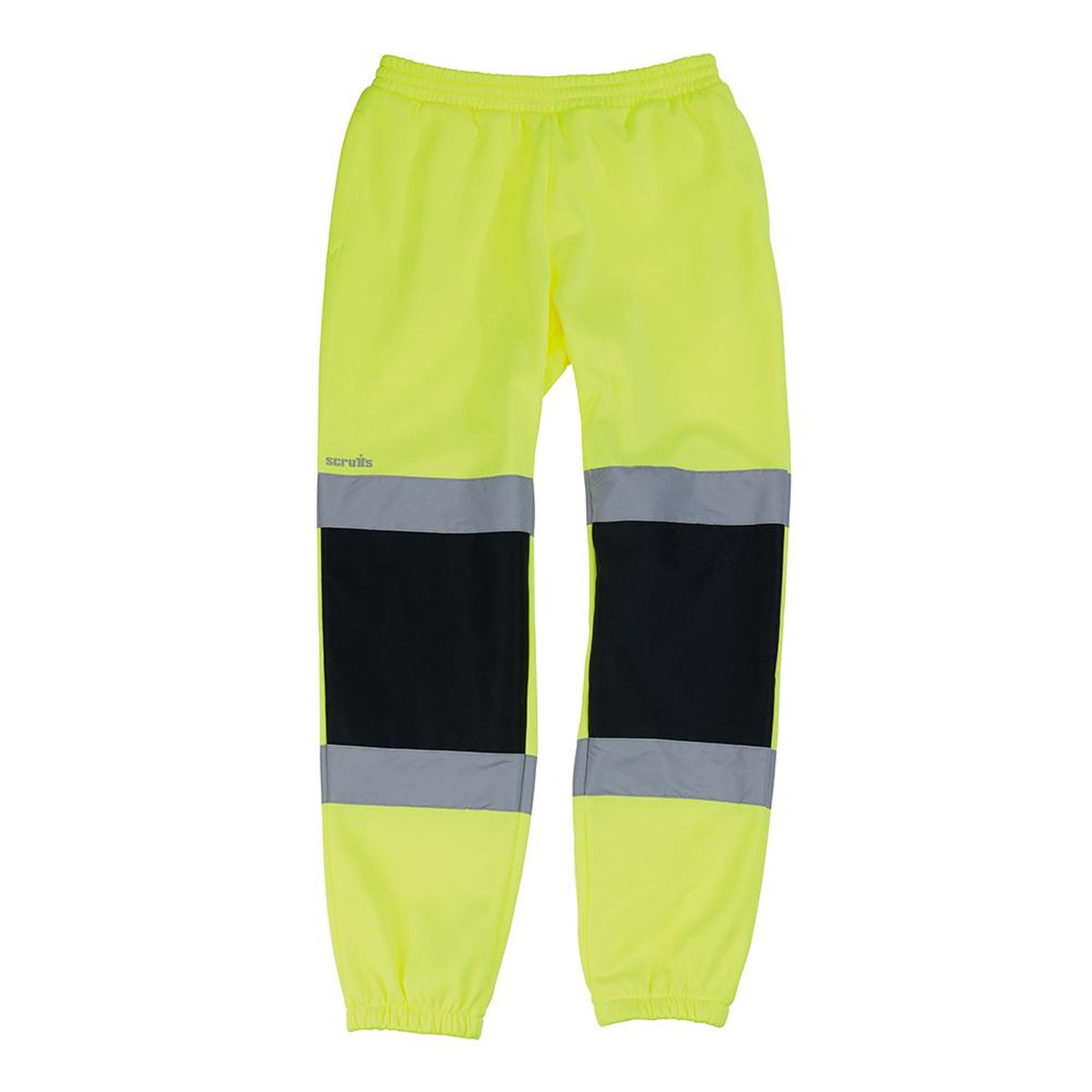 Yellow - Front - Scruffs Unisex Adult Hi-Vis Trousers