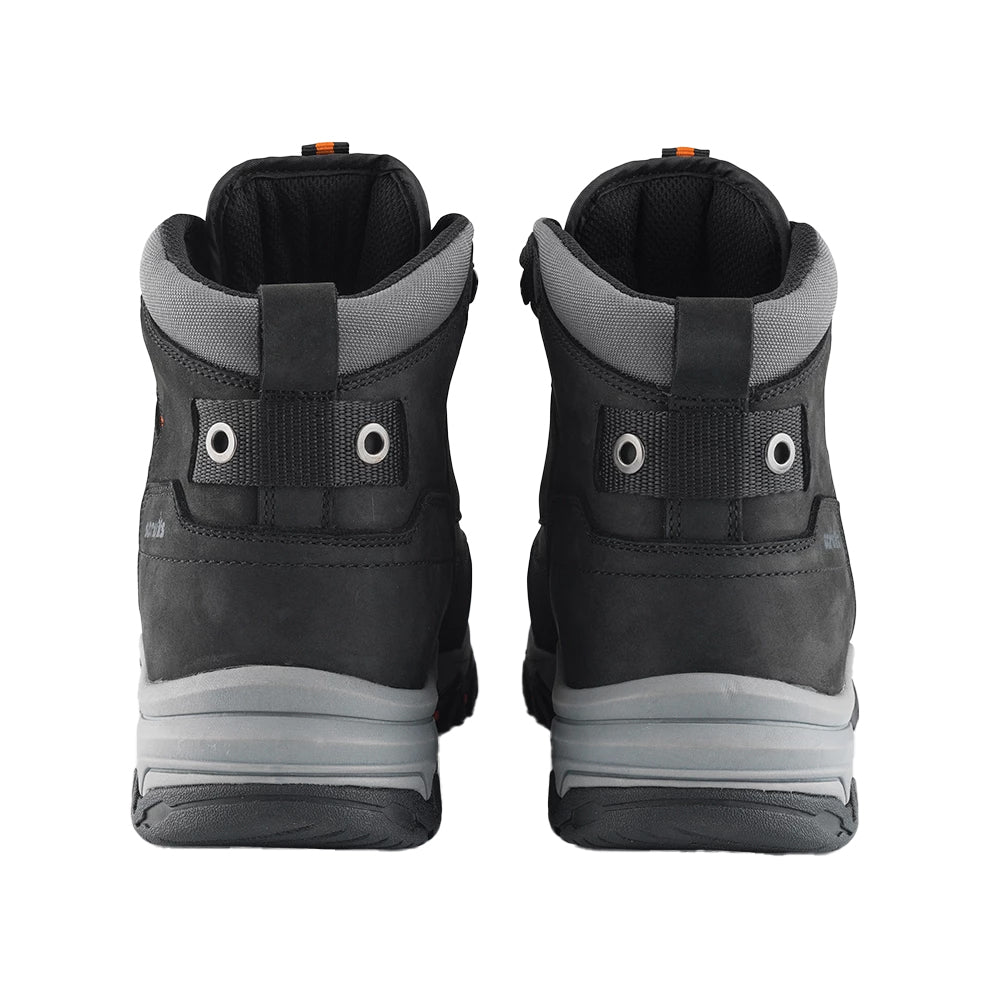 Black - Back - Scruffs Mens Scarfell Nubuck Safety Boots