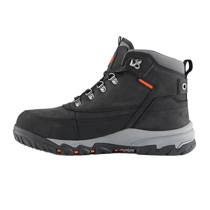 Black - Side - Scruffs Mens Scarfell Nubuck Safety Boots