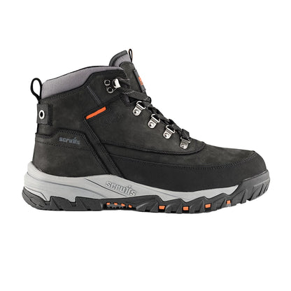 Black - Lifestyle - Scruffs Mens Scarfell Nubuck Safety Boots