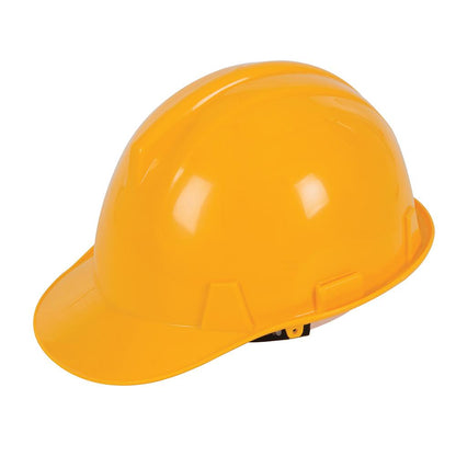 Yellow - Front - Silverline Safety Helmet