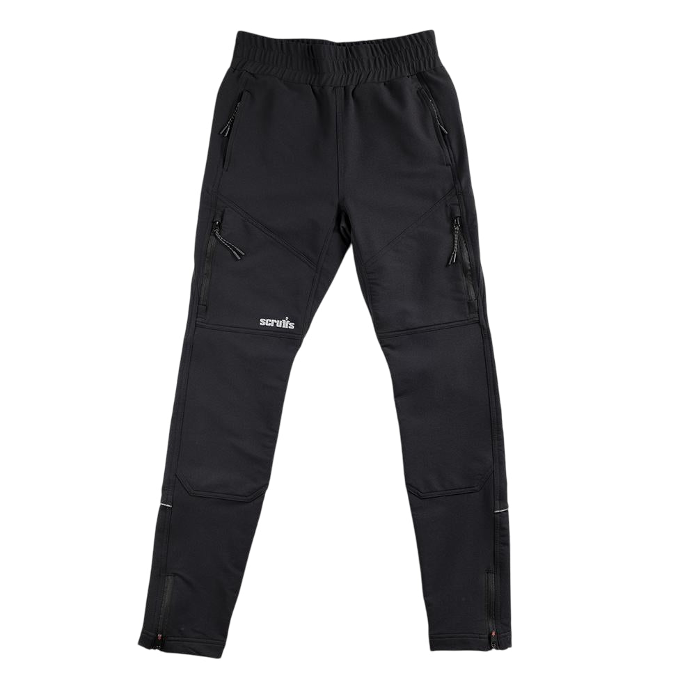Black - Front - Scruffs Womens-Ladies Tech Trousers