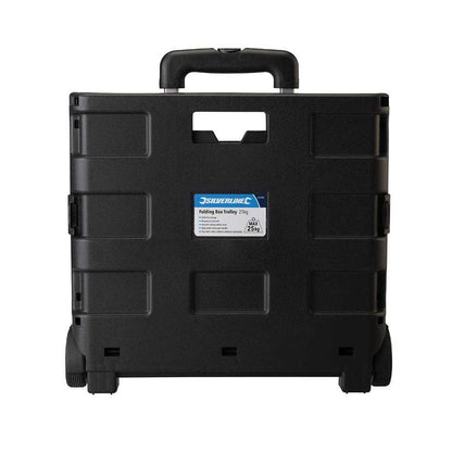 Black - Lifestyle - Silverline Folding Box Trolley