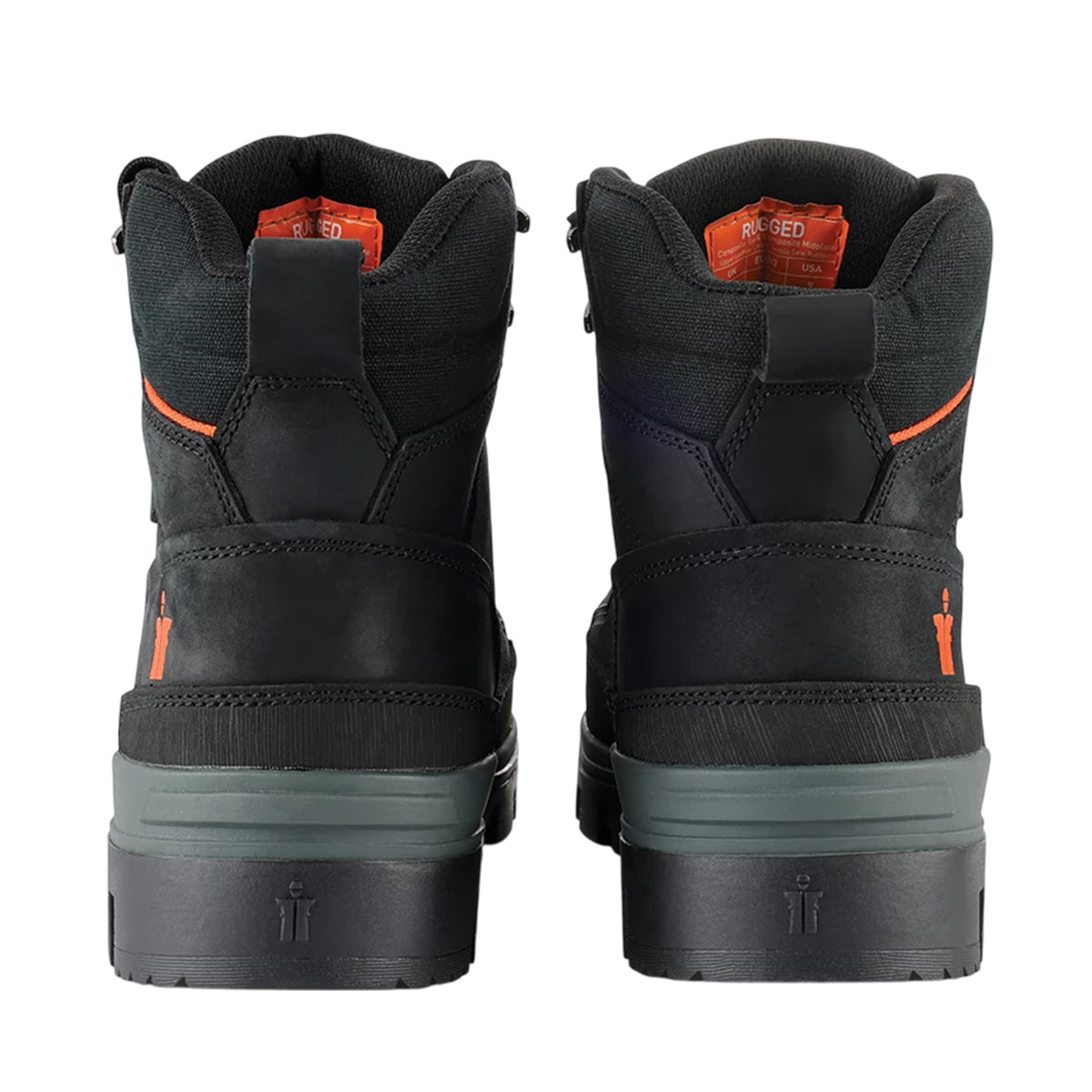 Black - Back - Scruffs Unisex Adult Rugged Safety Boots