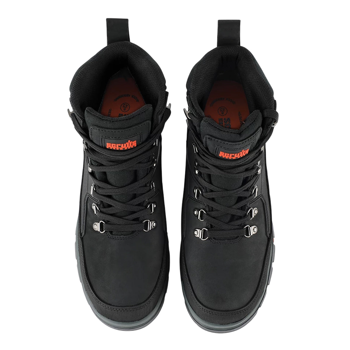 Black - Pack Shot - Scruffs Unisex Adult Rugged Safety Boots