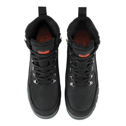 Black - Pack Shot - Scruffs Unisex Adult Rugged Safety Boots