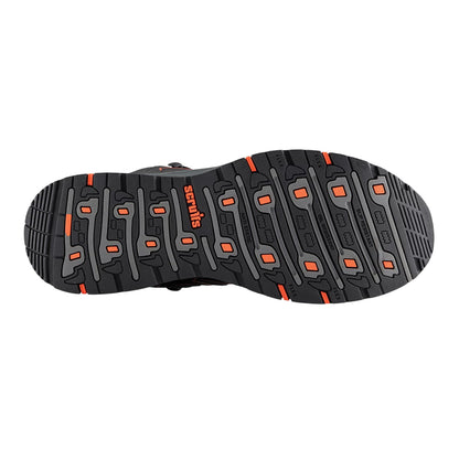 Black-Orange - Close up - Scruffs Unisex Adult Glide Safety Boots