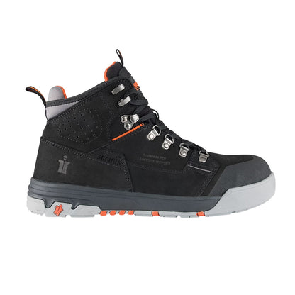 Black - Lifestyle - Scruffs Mens Hydra Nubuck Safety Boots