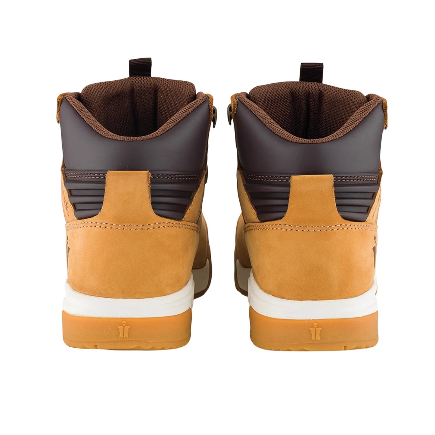 Tan - Back - Scruffs Womens-Ladies Switchback Nubuck Safety Boots