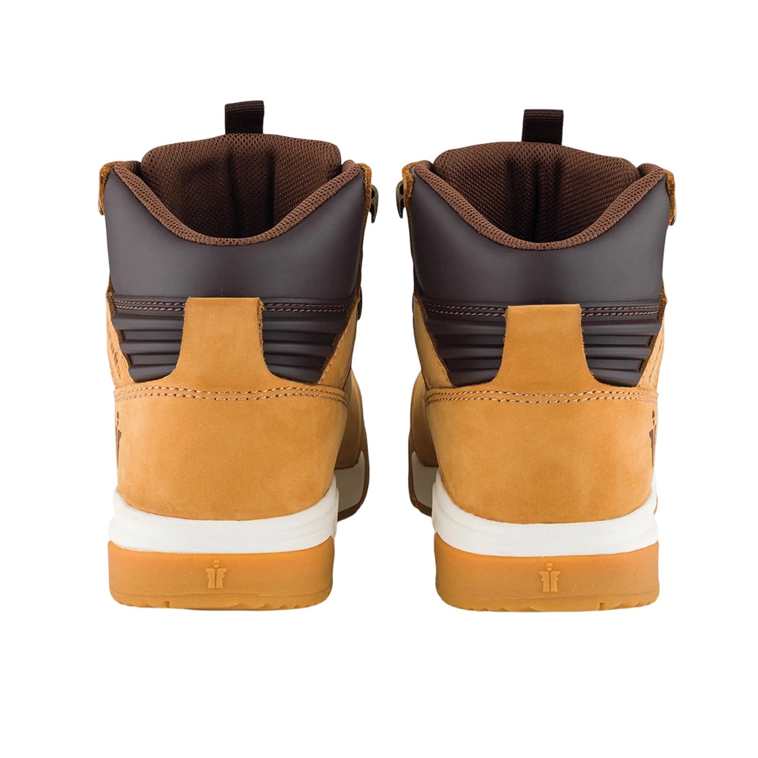 Tan - Back - Scruffs Womens-Ladies Switchback Nubuck Safety Boots