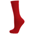 Red - Back - Trespass Kids Unisex Tubular Luxury Ski Tube Socks