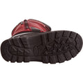 Red - Pack Shot - Trespass Youths Unisex Kukun Pull On Winter Snow Boots