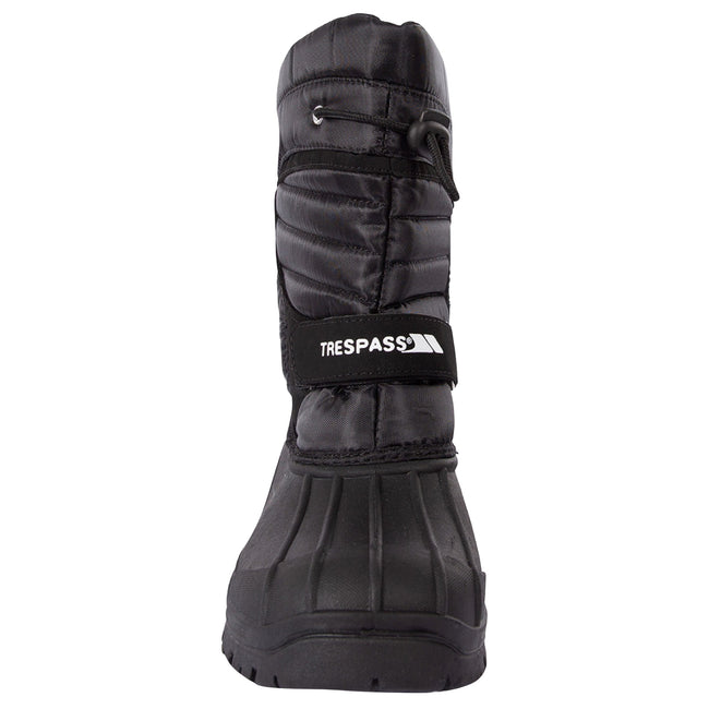 Black X - Side - Trespass Youths Unisex Dodo Winter Snow Boots