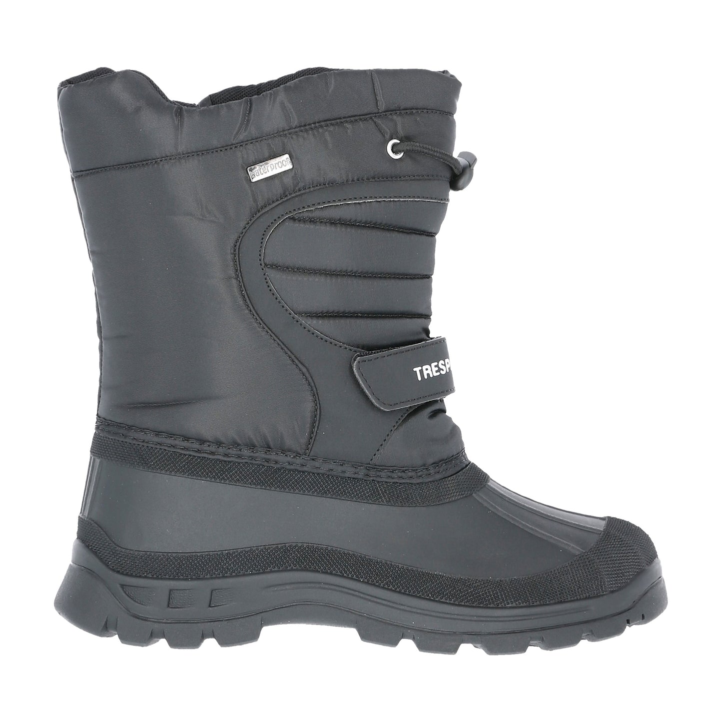 Black - Back - Trespass Youths Unisex Dodo Winter Snow Boots