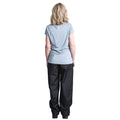 Black - Pack Shot - Trespass Womens-Ladies Tutula Waterproof Trousers