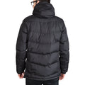 Black - Side - Trespass Mens Blustery Padded Jacket