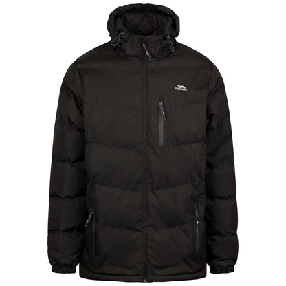 Black X - Front - Trespass Mens Blustery Padded Jacket
