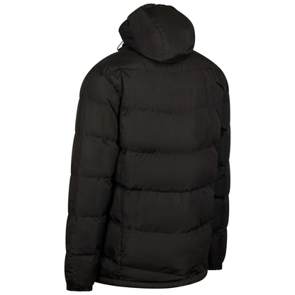 Black X - Back - Trespass Mens Blustery Padded Jacket