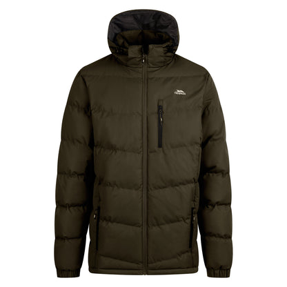 Dark Vine - Front - Trespass Mens Blustery Padded Jacket