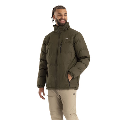 Dark Vine - Side - Trespass Mens Blustery Padded Jacket
