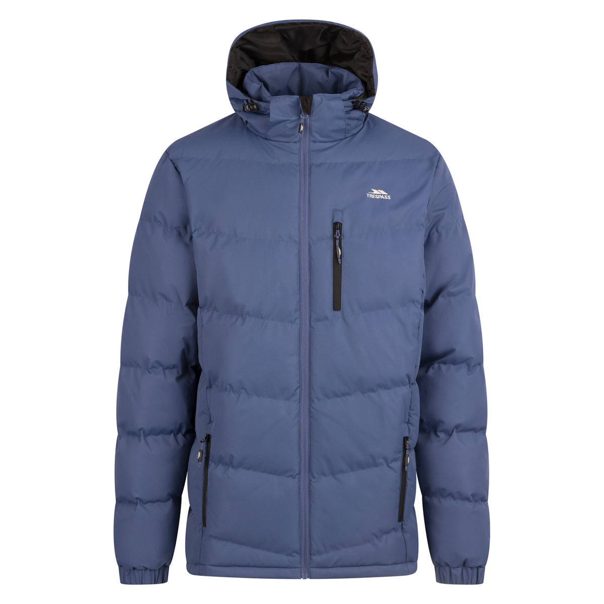 Indigo Tone - Front - Trespass Mens Blustery Padded Jacket