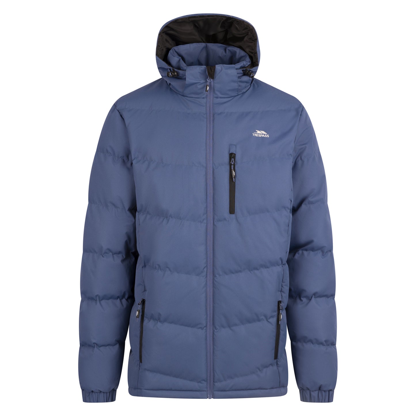 Indigo Tone - Front - Trespass Mens Blustery Padded Jacket