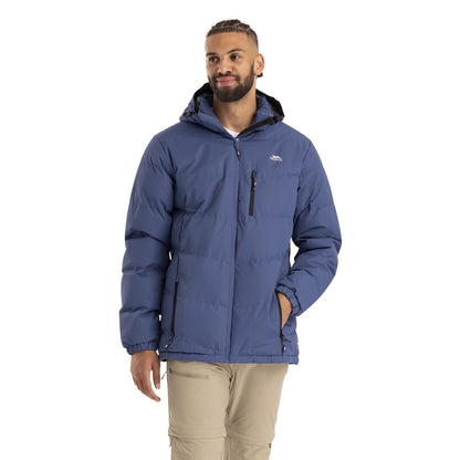 Indigo Tone - Side - Trespass Mens Blustery Padded Jacket