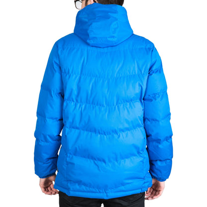 Electric Blue - Side - Trespass Mens Blustery Padded Jacket