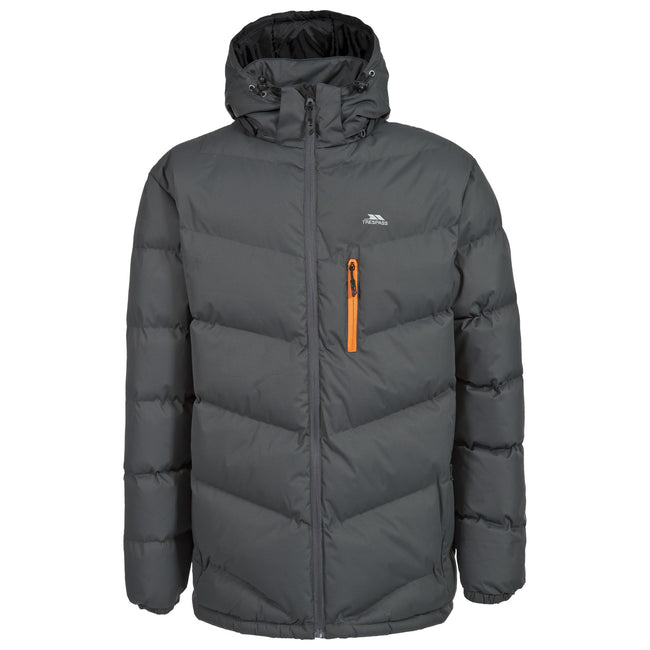 Ash - Front - Trespass Mens Blustery Padded Jacket