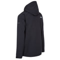 Black - Back - Trespass Mens Oswalt DLX Waterproof Jacket