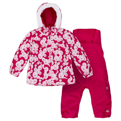 Raspberry - Front - Trespass Babys Squeezy Ski-Snow Set