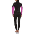Black - Back - Trespass Womens-Ladies Aquaria Full Length Wetsuit